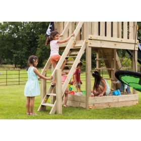 Téléphone Jouet Pour Aire De Jeux - Accessoire Cadre D'Escalade & Balançoire Enfant - Bleu - Installation Facile