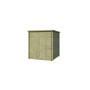 Abri de jardin 4m2 Lucerne 205x205cm - 19mm - Imprégnation verte