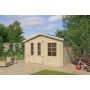Photo Abri de jardin 8m2 Basile 325x265 - 28mm - Couverture incluse