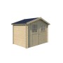 Vue abri de jardin 6m2 Salzland 295x205
