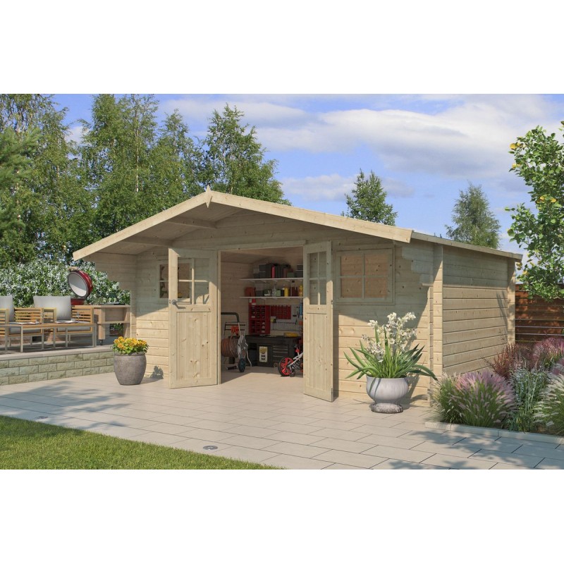 Photo de l'Abri de jardin 16m2 Winchester 505x320+90