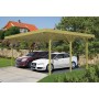 Carport Voiture Double TUINDECO