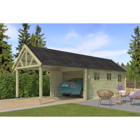 Photo du Garage 1 voiture 17m2 Glouton - Imprégnation verte