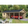 Carport garage bois 33m2 EVER TUINDECO