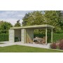 Photo du Poolhouse 12m2 - 28mm - Imprégnation verte + Bac acier