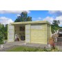Photo de l'Abri de jardin 12m2 Portland - Imprégnation verte