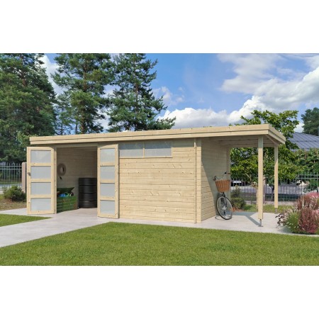 Photo du Pool House 20m2 - Bac acier laqué