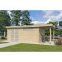 Photo de ace du Pool House 20m2 - Bac acier laqué