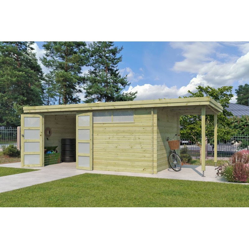 Photo du Pool House 20m2 - Imprégnation verte