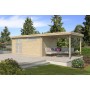 Photo de face du Pool House 24m2 - Bac acier laqué