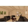 Aménagement du Chalet bois habitable RE2020 Scarlett – 59 m²