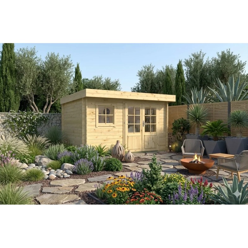 Chalet-bois-Martine-toit-plat-moins-de-10m2-jardin-et-chalet