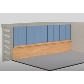 Kit complet pour isolation murs et plafond 120x220 des chalets en bois