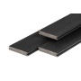 Lame de terrasse composite PuraShield 2,3 x 13,8, système de clipsage, massif, Noir Ébène
