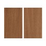 Terrasse composite PuraShield, système de clipsage, alvéolaire, teck