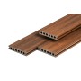 Lame de terrasse composite PuraShield 2,3 x 13,8, système de clipsage, alvéolaire, Ipé