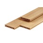Lame de terrasse composite PuraShield 2,3 x 13,8, système de clipsage, alvéolaire, cèdre