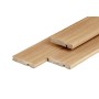 Lame de rive composite PuraShield 2,3 x 13,8 x 300 cm, système de clips, cèdre