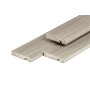 Lame de rive composite PuraShield 2,3 x 13,8 x 300 cm, système de clips, gris clair