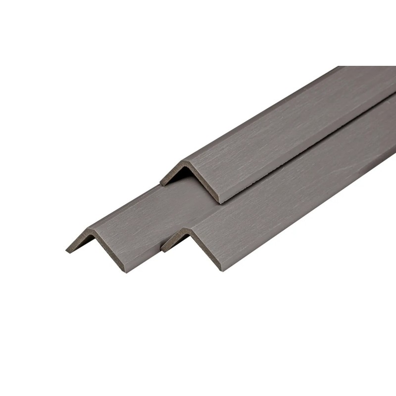 Profilé d'Angle Composite PuraShield 5,0 x 4,1 x 300 cm – Finition gris foncé