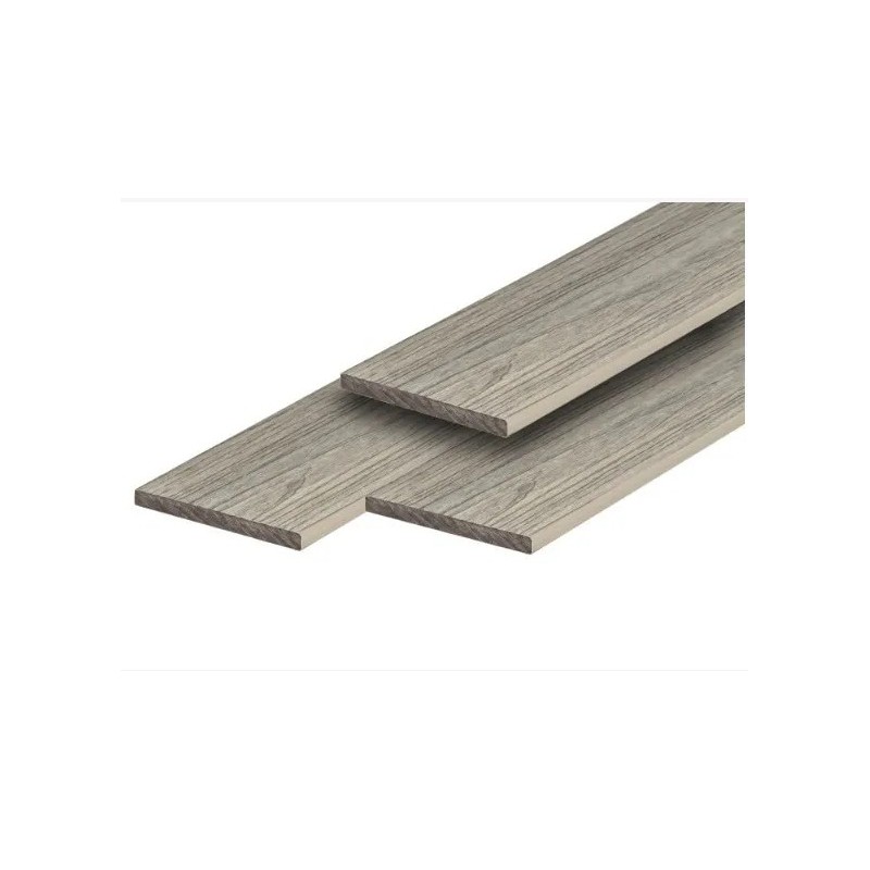 Lame de chant composite PuraShield 1,2 x 15,0 x 300 cm, grain fin, gris clair
