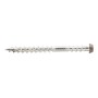 Vis à lames de terrasse PuraFix M5,3 x 58 mm en acier inoxydable teck – Lot de 75 pièces