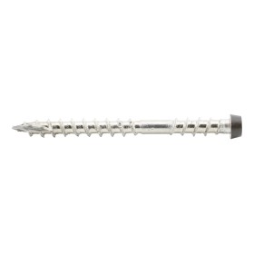 Vis à lames de terrasse PuraFix M5,3 x 58 mm en acier inoxydable noir ébène – Lot de 75 pièces