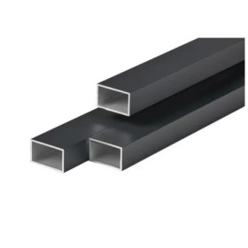 Sous-structure en aluminium noir 3,0 x 5,0 x 400 cm (Lambourde pour terrasse)