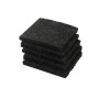 Supports de dalles en caoutchouc pour terrasse et balcon – Lot de 30 pièces
