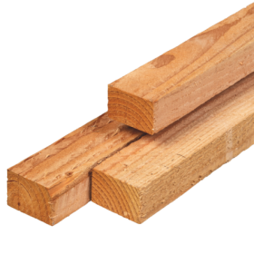 Bois de sapin de Douglas, non séché 4.5 x 7.5 x 250 cm, Scié finement