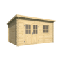 12 m² de possibilités : Créez votre atelier, bureau de jardin ou espace détente avec le Chalet Barcelona