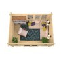 12 m² haute qualité : Créez une véritable pièce à vivre, un bureau ou un studio d'extérieur