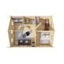 Chalet en bois 35 m2 Cadiz | 44 mm | 532 x 702 cm 3 pièces
