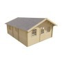 Chalet en bois 35 m2 Cadiz | 44 mm | 532 x 702 cm 3 pièces