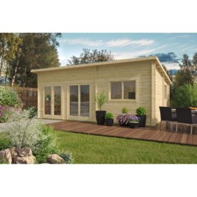 Chalet Moderna 35 m² : Un agencement optimisé et moderne avec ses 4 pièces distinctes