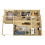 Imposant & Élégant : Des dimensions généreuses de 730 x 1090 cm pour sublimer votre terrain