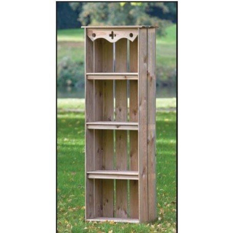 armoire de jardin 60x30x182 TUINDECO