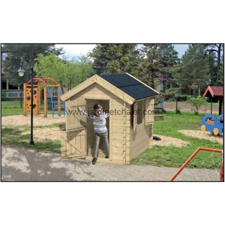 Cabane Jardin Enfant Bois
