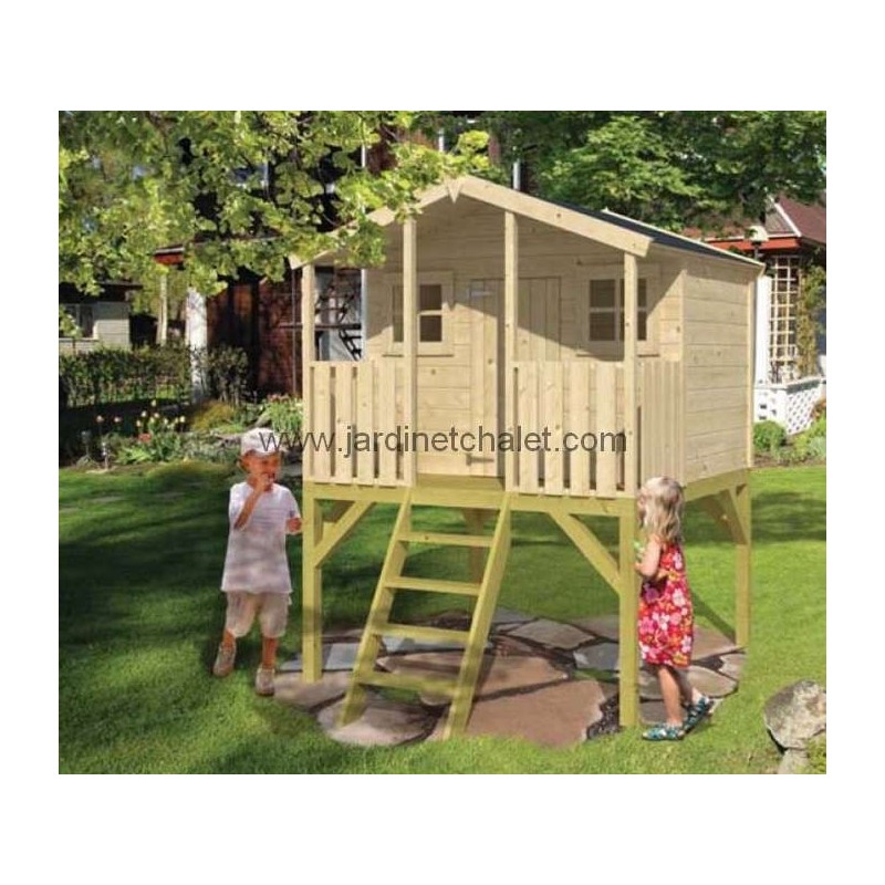 Maisonnette enfant en bois Peter Pan