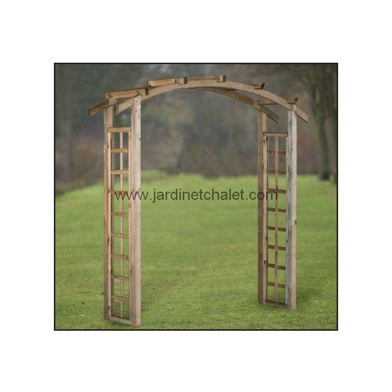 Ensemble de pergola en arc complet