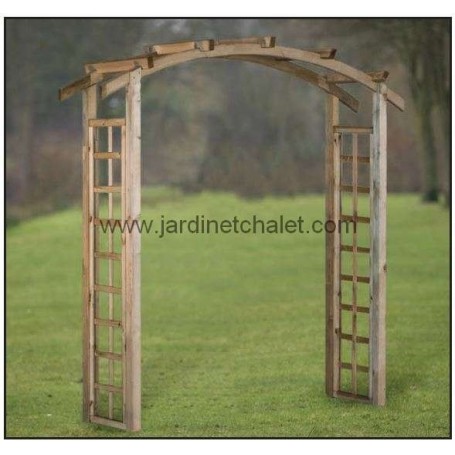 Ensemble de pergola en arc complet