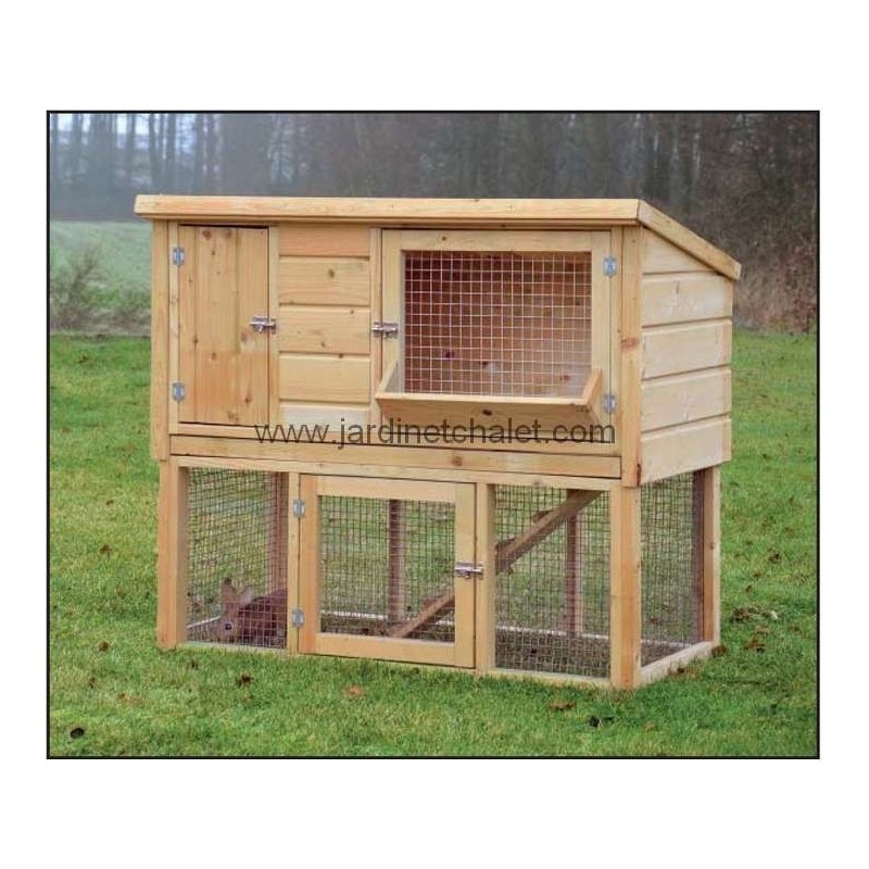 cage à lapin pas cher Clapier lapin Zijdehoen
