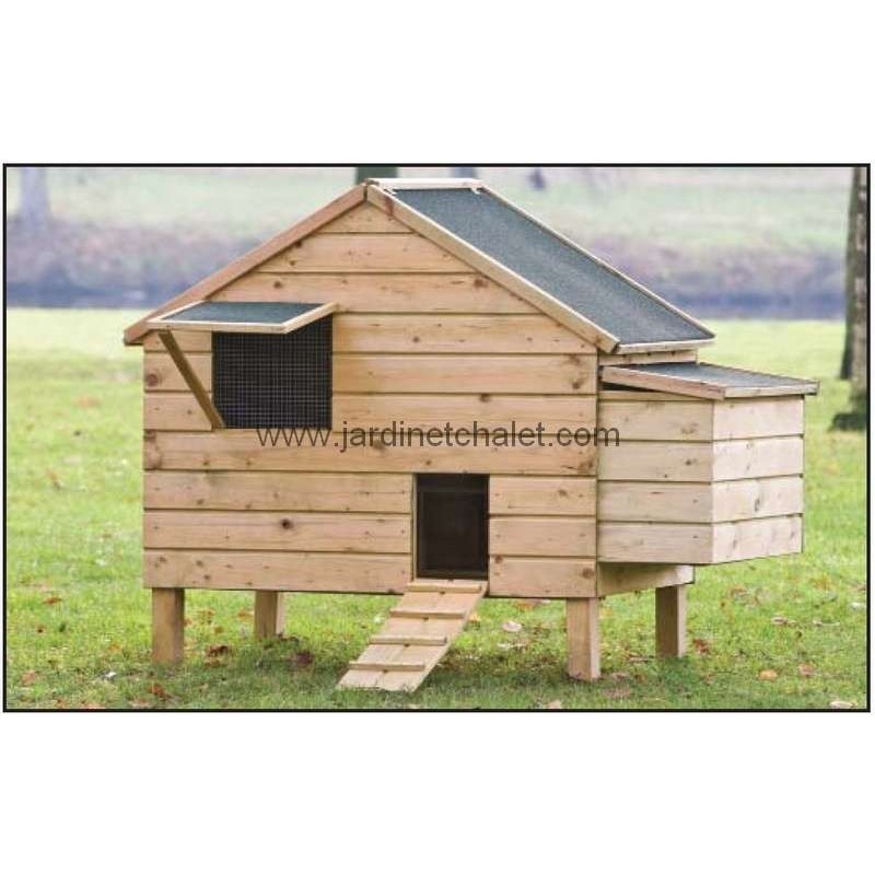 cabane pour poule pondeuse - Jardin u0026 Chalet