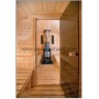 Sauna tonneau en thermowood 350cm