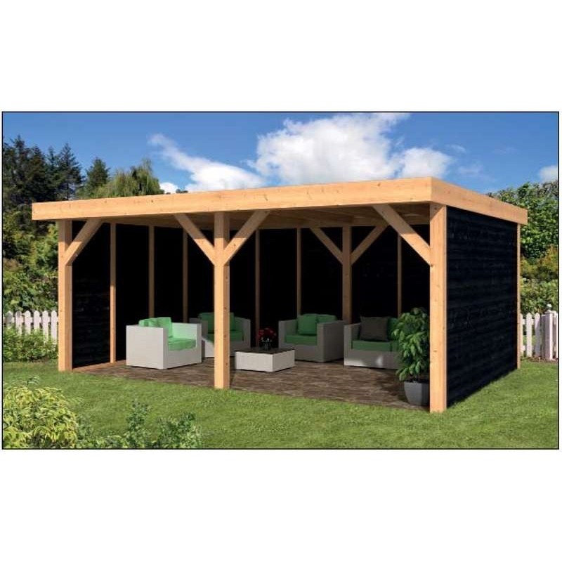 Abri douglas 24m2 600x400cm DALFSEN TUINDECO