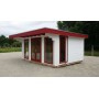 Chalet bois 19m2 380x500cm YORICK TUINDECO