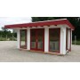 Chalet bois 19m2 380x500cm YORICK TUINDECO