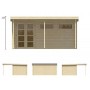 Chalet bois 25m2 500x500cm ETTEN-LEUR TUINDECO