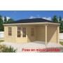 Chalet en bois 18m2 300x576cm JANNIE TUINDECO