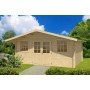 Chalet bois 19m2 500x380cm PARIJS TUINDECO